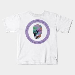 EARWORMS - Surreal Funny Bad Translation with Glitch Art Kids T-Shirt